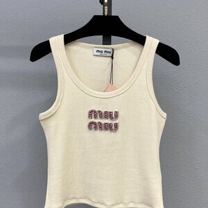 Miu miu off white top